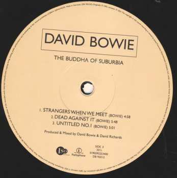 2LP David Bowie: The Buddha Of Suburbia