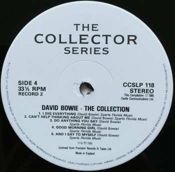 2LP David Bowie: The Collection