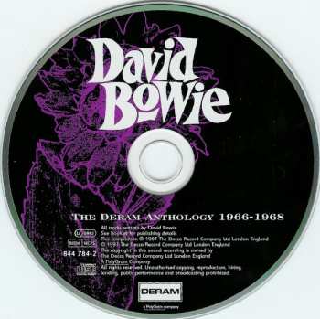 CD David Bowie: The Deram Anthology 1966 - 1968