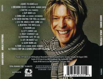 CD David Bowie: Area 2 Festival