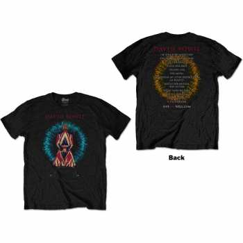 Merch David Bowie: Tričko Liveandwell.com  S