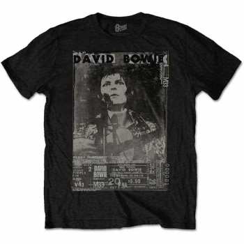 Merch David Bowie: Tričko Ziggy  S