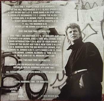 2CD David Bowie: Back In Berlin 1987 - The Lost Live Album