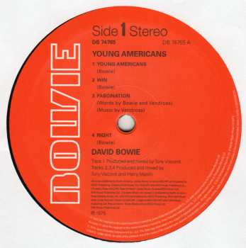 LP David Bowie: Young Americans