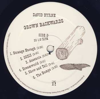 2LP David Byrne: Grown Backwards DLX
