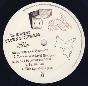 2LP David Byrne: Grown Backwards DLX