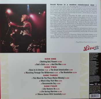 2LP David Byrne: Live From Austin TX