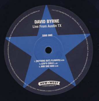 2LP David Byrne: Live From Austin TX
