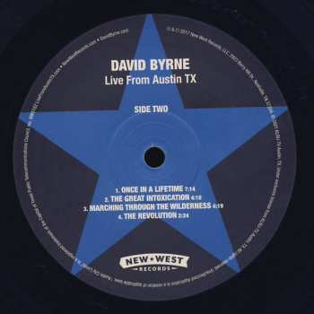 2LP David Byrne: Live From Austin TX