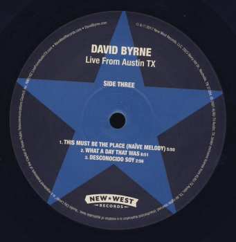 2LP David Byrne: Live From Austin TX