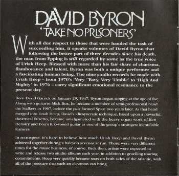 CD David Byron: Take No Prisoners (Expanded Edition)