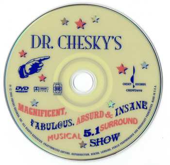 DVD David Chesky: Dr. Chesky's Magnificent, Fabulous, Absurd & Insane Musical 5.1 Surround Show