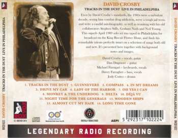 CD David Crosby: Tracks In The Dust (Live In Philadelphia)