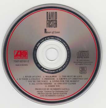 CD David Foster: River Of Love