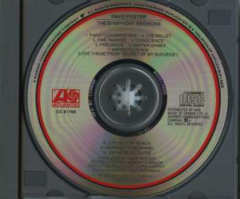 CD David Foster: The Symphony Sessions