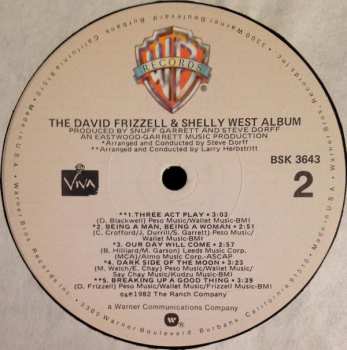 LP David Frizzell & Shelly West: The David Frizzell And Shelly West Album
