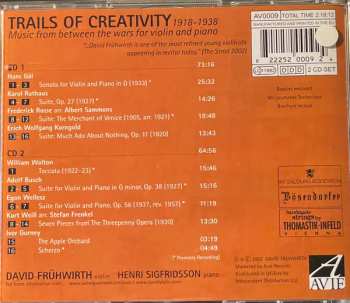 2CD Henri Sigfridsson: Trails Of Creativity (Music From Between The Wars, Vienna-Berlin-London 1918-1938)