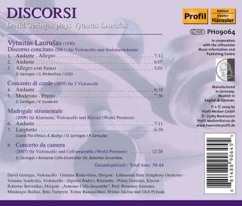 CD David Geringas: Discorsi