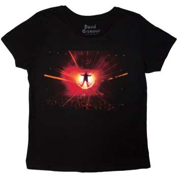 Merch David Gilmour: Dames T-shirt Luck & Strange Stage Shot