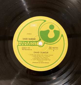 LP David Gilmour: David Gilmour