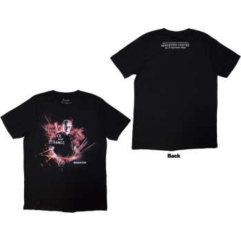 Merch David Gilmour: David Gilmour Unisex T-shirt: Luck & Strange Brighton (black) (back Print & Ex-tour) (small) S