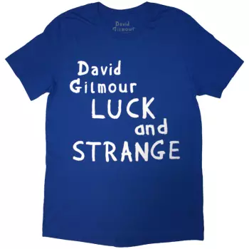 T-shirt Luck & Strange Logo David Gilmour