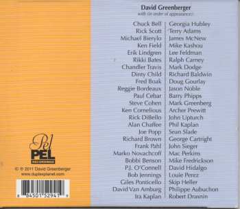 CD David Greenberger: Near The Edge Of The Penny Jar Spill