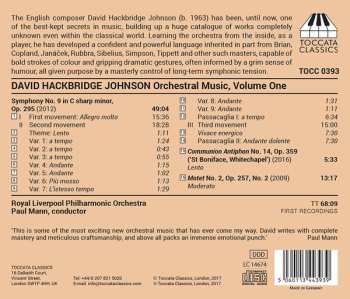 CD Paul Mann: Orchestral Music, Volume One