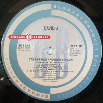 LP David J: Songs From Another Season