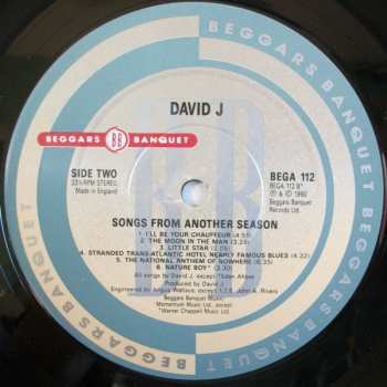 LP David J: Songs From Another Season