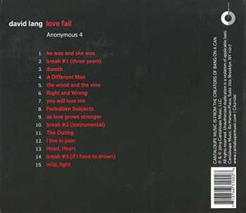 CD David Lang: Love Fail