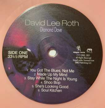 LP David Lee Roth: Diamond Dave CLR | LTD
