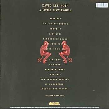 5LP/Doos David Lee Roth: The Warner Recordings 1985-1994