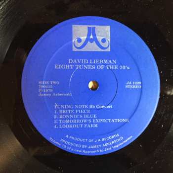 LP David Liebman: 8 Originals From The Seventies