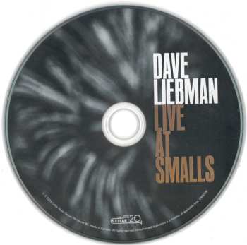 CD David Liebman: Live At Smalls