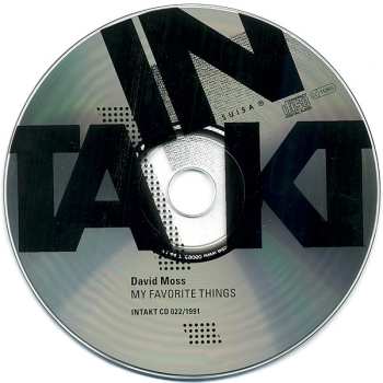 CD David Moss: My Favorite Things