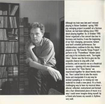 CD David Moss: Time Stories