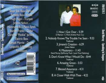 CD David Murray: Speaking In Tongues LTD