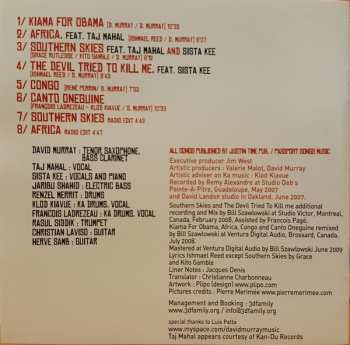 CD Taj Mahal: The Devil Tried To Kill Me