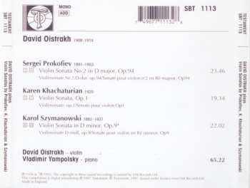 CD Sergei Prokofiev: David Oistrach Plays Sonatas