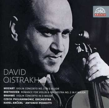 Album The Czech Philharmonic Orchestra: David Oistrakh