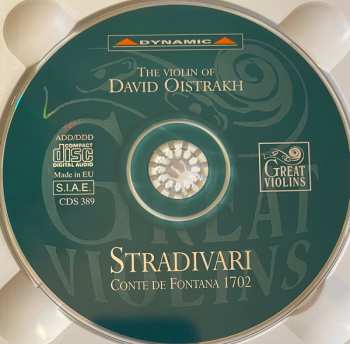 CD/Doos David Oistrach: The Violin Of. Stradivari Conte De Fontana 1702