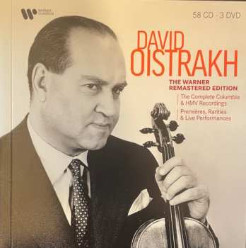 58CD/3DVD/Doos David Oistrach: The Warner Remastered Edition - (The Complete Columbia & HMV Recordings / Premieres, Rarities & Live Performances)