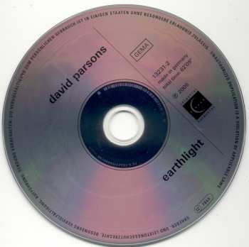 CD David Parsons: Earthlight