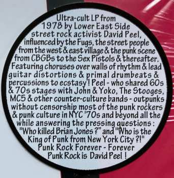 LP David Peel & Death: King Of Punk