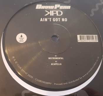 LP David Penn: Ain’t Got No 