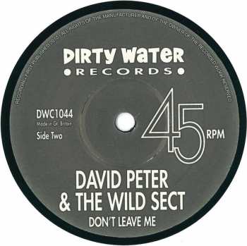 SP David Peter And The Wilde Sect: Out Of My Mind / Don't Leave Me