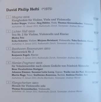 CD David Philip Hefti: David Philip Hefti