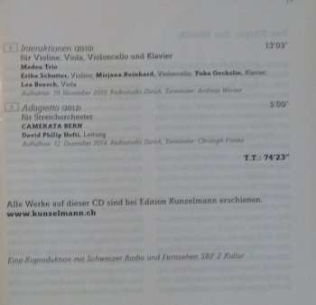 CD David Philip Hefti: David Philip Hefti