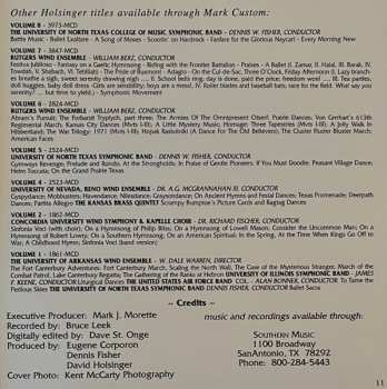 CD David Holsinger: The Symphonic Wind Music Of David R. Holsinger Volume 3